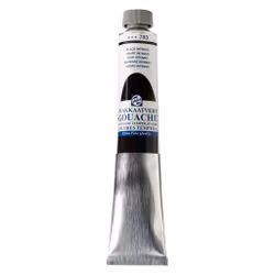 Gouache-svart-60ml-Talens