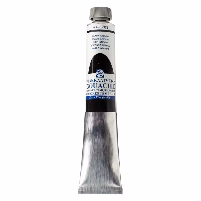 Gouache-svart-60ml-Talens