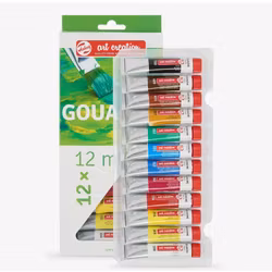 Gouache-12stx12ml-Art creation