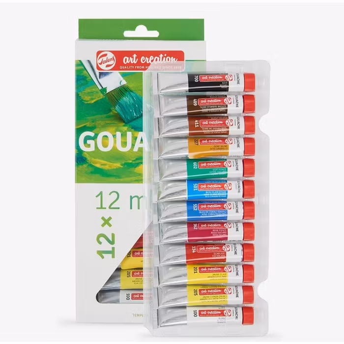 Gouache-12stx12ml-Art creation