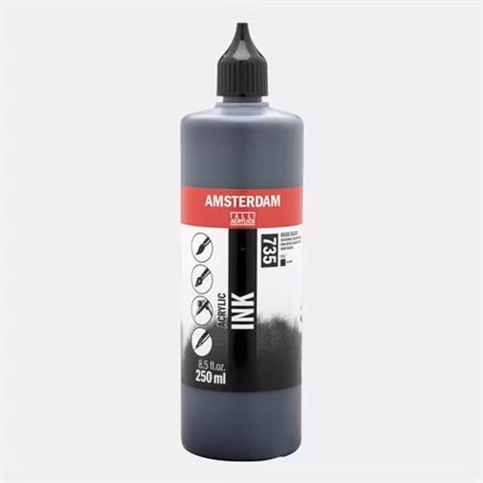 Amsterdam ink-250ml-735-oxide black