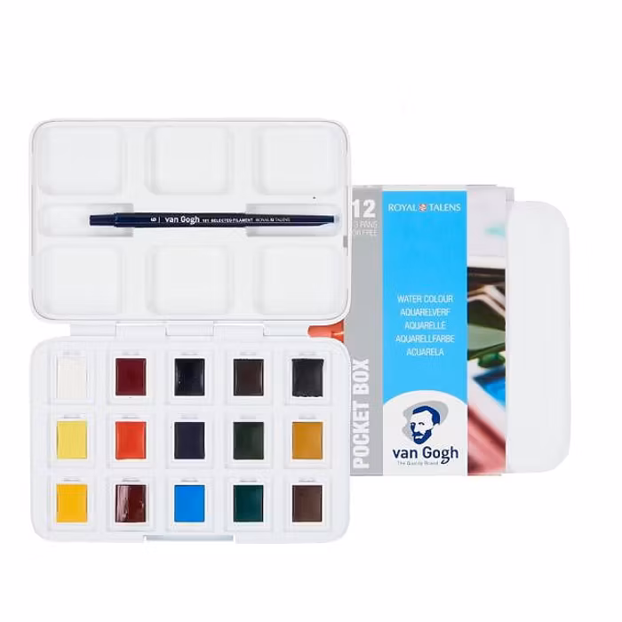 Van Gogh pocket box-15st+pensel