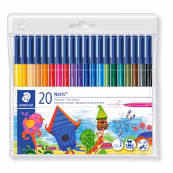Noris Fiberpennor-20st
