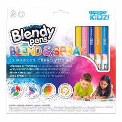 Blend & Spray Färgpennor-10 marker kit