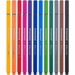 Fineliners Bas-färger-12 st