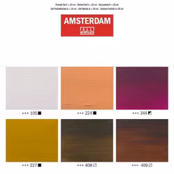 Amsterdam färgset 20ml-6st-Portrait
