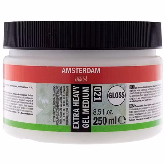 Amsterdam-Extra heavy gel medium-021-gloss-250 ml