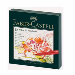 Soft Brush Pen Pitt Artist 12-pack Faber-Castell