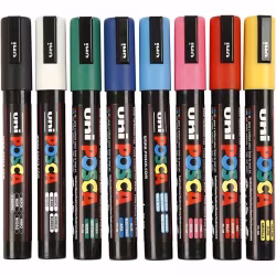 Posca-PC-5M-1,8-2,5mm-8st-Mix
