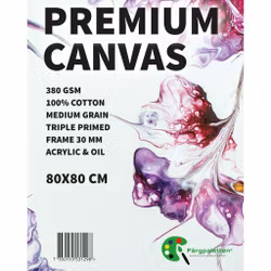 Canvas-80x80-Premium-380gram-30mm-Färgpaletten-2pack