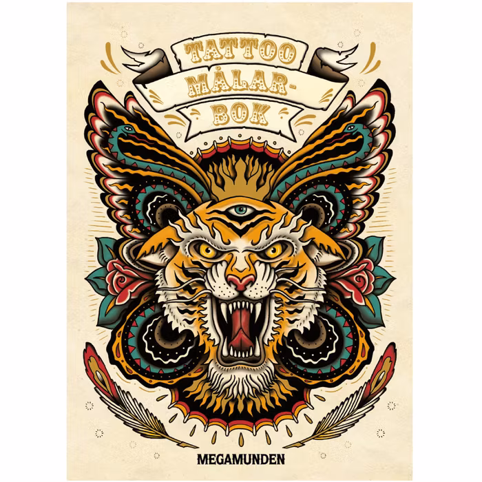 Tattoo-Målarbok