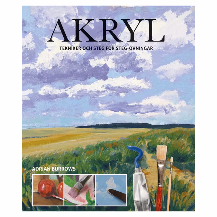 AKRYL-Tekniker & steg för steg-övningar