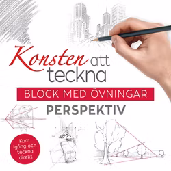 Konsten att teckna-Perspektiv-block med övningar