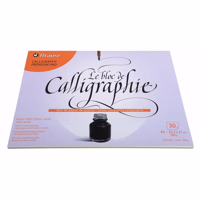 Calligraphie block-A4-125g-30st