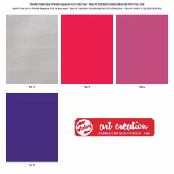 Glas & porslinfärg 4 st x 30ml-Pink silver