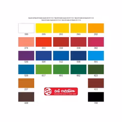 Gouache-24stx12ml-Art creation