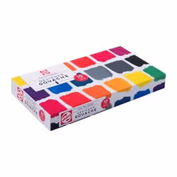 Gouache-Extrafin kvalitet-10stx20ml