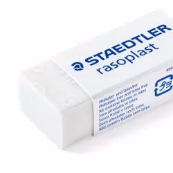 Radergummi-Staedler-vit
