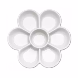 Porslinspalett-Blomma-12 cm