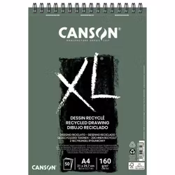 Canson-XL Recyclé FG A4 160G Spiral 50st