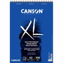 Canson-XL Mix-Media MG A3 300G Spiral 30st