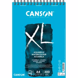 Canson-XL Aquarelle CP A4 300G Spiral 30st