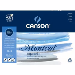 Canson-Montval CP 18x25 cm 300G Pad 12st