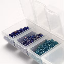 Förvaringslåda i plast-14 fack-24x11-med lock