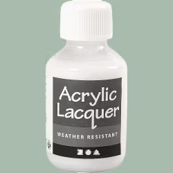Acrylic lack-100ml-Vädertålig