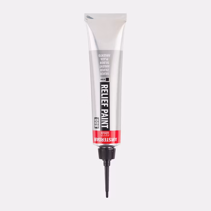 Kontur/Relief färg-20ml-Silver