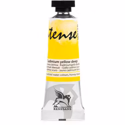 Renesans-extrafine watercolours in tubes 15 ml-13-CADMIUM YELLOW DEEP