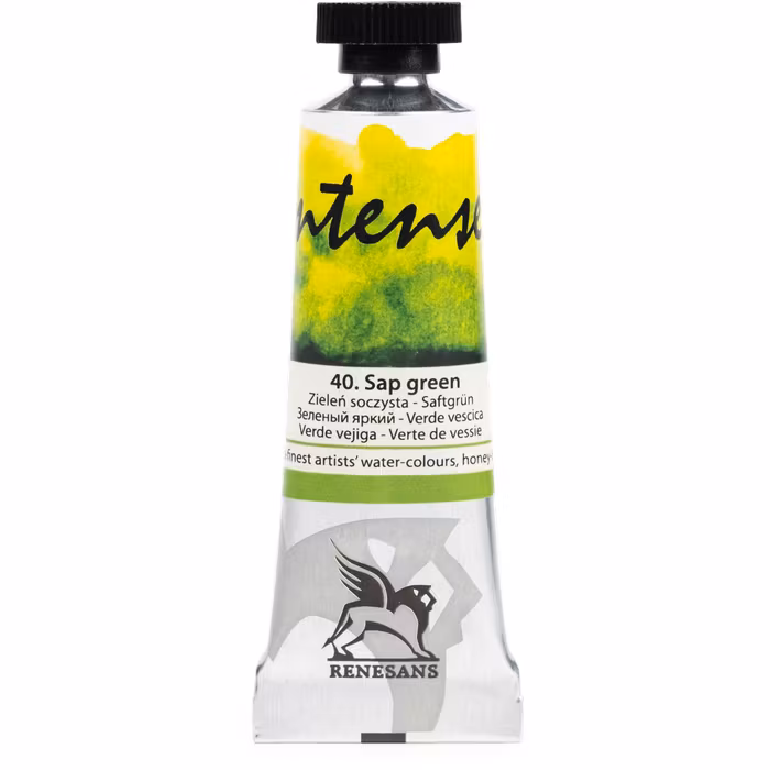 Renesans-extrafine watercolours in tubes 15 ml-40-SAP GREEN