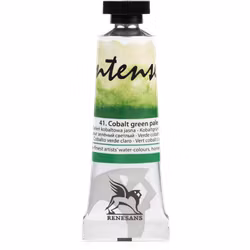 Renesans-extrafine watercolours in tubes 15 ml-41-COBALT GREEN PALE
