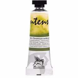 Renesans-extrafine watercolours in tubes 15 ml-44-CHROMIUM OXIDE GREEN