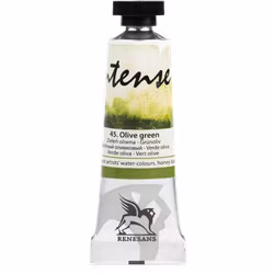 Renesans-extrafine watercolours in tubes 15 ml-45-OLIVE GREEN