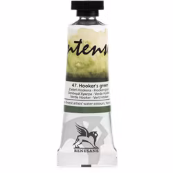 Renesans-extrafine watercolours in tubes 15 ml-47-HOOKER'S GREEN