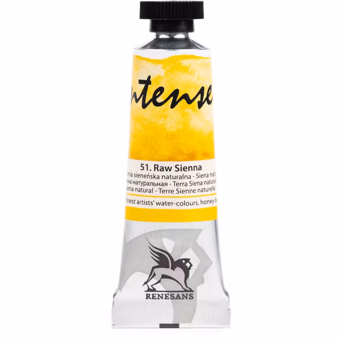 Renesans-extrafine watercolours in tubes 15 ml-51-RAW SIENNA