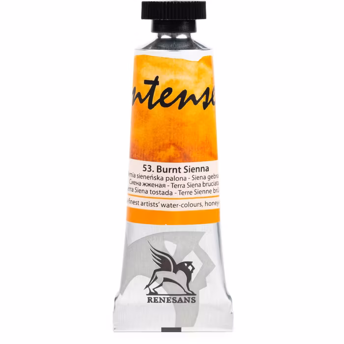 Renesans-extrafine watercolours in tubes 15 ml-53-BURNT SIENNA