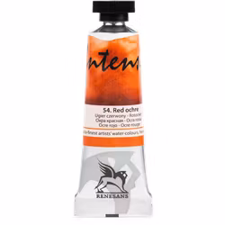 Renesans-extrafine watercolours in tubes 15 ml-54-RED OCHRE