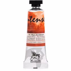 Renesans-extrafine watercolours in tubes 15 ml-55-MARS BORDEAUX