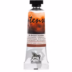 Renesans-extrafine watercolours in tubes 15 ml-58-BROWN MADDER