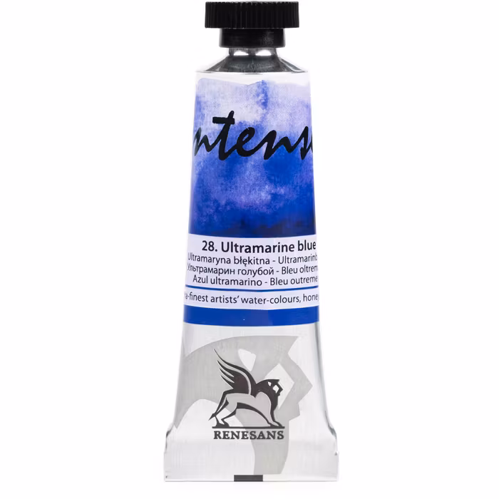 Renesans-extrafine watercolours in tubes 15 ml-28-ULTRAMARINE BLUE