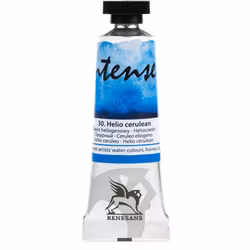 Renesans-extrafine watercolours in tubes 15 ml-30- HELIO CERULEAN