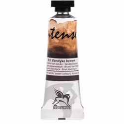 Renesans-extrafine watercolours in tubes 15 ml-63-VANDYKE BROWN