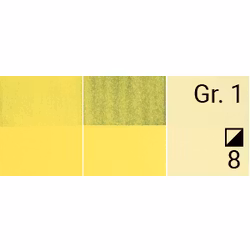 Renesans-Cover tempera gouache extrafine in tubes 20 ml -04-Lemon yellow
