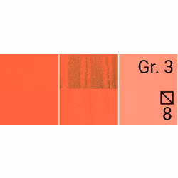 Renesans-Cover tempera gouache extrafine in tubes 20 ml -10-Pale vermilion
