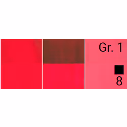 Renesans-Cover tempera gouache extrafine in tubes 20 ml -11-Deep vermilion