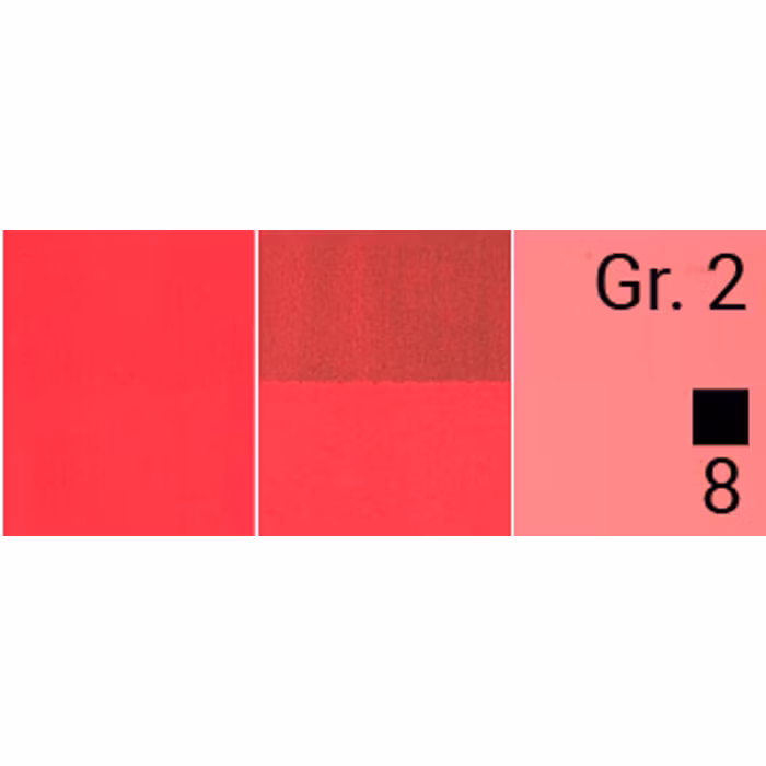 Renesans-Cover tempera gouache extrafine in tubes 20 ml -13-Cadmium red pale