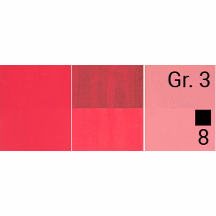 Renesans-Cover tempera gouache extrafine in tubes 20 ml -14-Cadmium red deep