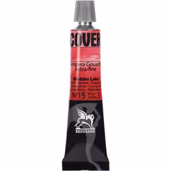 Renesans-Cover tempera gouache extrafine in tubes 20 ml -15-Madder lake